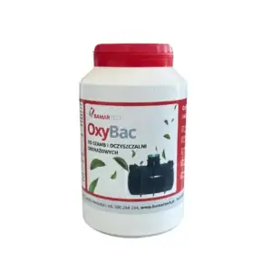 Biopreparat OxyBac do szamb i oczyszczalni drenażowych